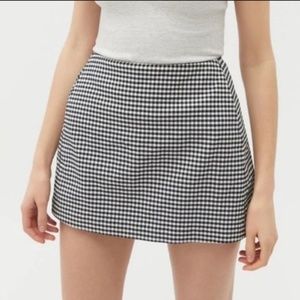 Urban Outfitters Gingham Miniskirt – Size S
